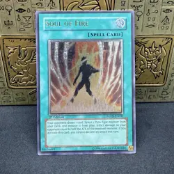 Yugioh Soul Of Fire FOTB-EN031 Ultimate Rare 1st Edition Euro NM - Image 1