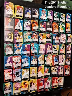 One Piece DON & LEADERS, Regulars & Foils Lot(602) NM(A Few LP) English/Japanese - Image 2