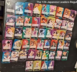 One Piece DON & LEADERS, Regulars & Foils Lot(602) NM(A Few LP) English/Japanese - Image 3