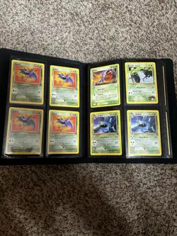 Pokemon Binder With 100+ Vintage Cards - Image 1