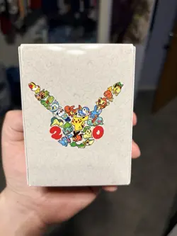Pokemon 20Th Anniversary Deck Box JPN Pokemon card Limited Edition Rare Model VH - Image 2