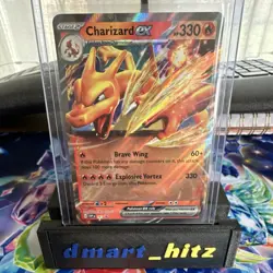 Charizard ex Card 161 Promo Holo SV: Scarlet & Violet 🔥🔥🔥 - Image 1