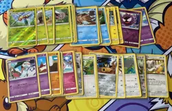 Pokemon Sun And Moon Crimson Invasion /111 Part Complete 34 Cards Exc/Near Mint - Image 1
