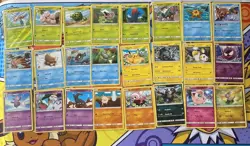 Pokemon Sun And Moon Crimson Invasion /111 Part Complete 34 Cards Exc/Near Mint - Image 2