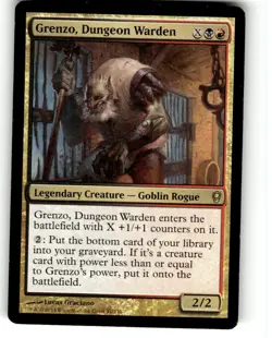 Grenzo, Dungeon Warden #47 (LP) Conspiracy CNS Magic MTG - Image 1