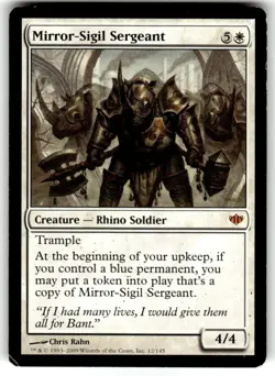 Mirror-Sigil Sergeant Conflux Regular MTG - Image 1
