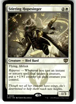 Secrets of Strixhaven Magic: The Gathering Stirring Hopesinger MTG - Image 1