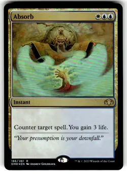 Absorb Regular - Dominaria Remastered MTG-NM FOIL - Image 1
