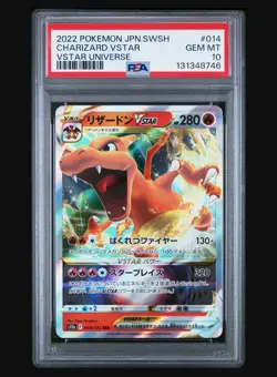 2022 Pokemon Japanese Sword & Shield VSTAR Universe Charizard PSA 10 #014 - Image 1
