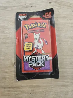 🔥2025 Pokemon Mystery Pack-Mewtwo Possible Vintage Chase Pack🔥 - Image 1