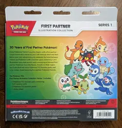 Pokemon TCG: First Partner Illustration Collection Series 1 SHIPS FAST 🛫🛫 - Image 3
