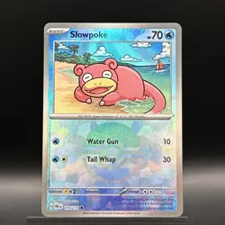 Slowpoke (Poke Ball Pattern) 018/131 Prismatic Evolutions Holo Pokemon TCG - NM - Image 1