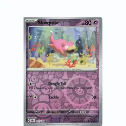 Slowpoke 57/142 Common Stellar Crown Pokemon Reverse Holo Near Mint - Image 1