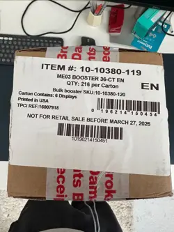 Pokemon TCG Perfect Order Booster Box Factory Sealed Case of 6 Boxes - PRESALE - Image 1