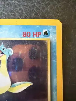 Pokemon TCG Lapras #10/62 Fossil Holo Rare Vintage Played - Image 4