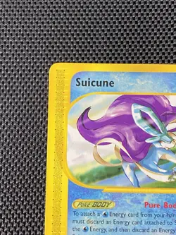Pokemon TCG Suicune WOTC Black Star Promo 53 E Series 4Ever Stamp NM - Image 2