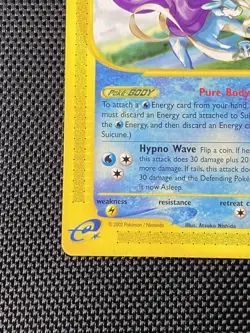 Pokemon TCG Suicune WOTC Black Star Promo 53 E Series 4Ever Stamp NM - Image 5