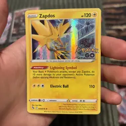 Pokemon - Zapdos - 029/078 - Holo Rare - Pokemon Go - NM/M - Image 1