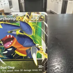 Pokemon - TCG Garchomp EX XY09 Black Star Promo Holofoil (2014) - Image 3
