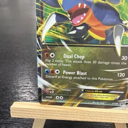 Pokemon - TCG Garchomp EX XY09 Black Star Promo Holofoil (2014) - Image 5