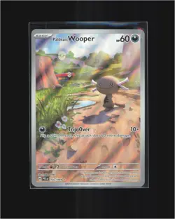 Paldean Wooper 102/094 Illustration Rare Phantasmal Flames Pokemon Near Mint - Image 1