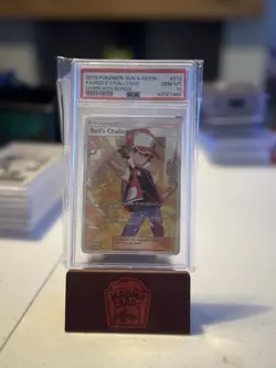 PSA 10 Pokemon Red's Challenge Unbroken Bonds Full Art #213 - Image 1