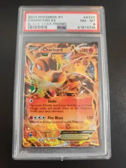 Pokemon TCG Charizard XY29 Black star promo PSA 8 Near Mint/Mint - Image 1