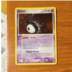 The Pokemon Company Unown (T) T/28 Unseen Forces Holo Rare 60 HP English - Image 1