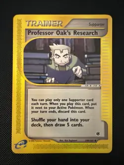 Professor Oak's Research 149/165 Expedition Base Set Pokemon Near Mint S542 - Image 1