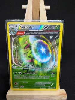 Pokemon Sceptile (Omega) Reverse Holo Holo Rare XY - Primal Clash 9/160 LP - Image 1