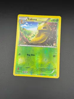 Pokemon Kakuna Reverse Holo Uncommon XY - Primal Clash 2/160 NM - Image 1