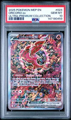 PSA 10 Oricorio EX 024 Mega Charizard X Ultra-premium Collection Pokemon PSA - Image 1