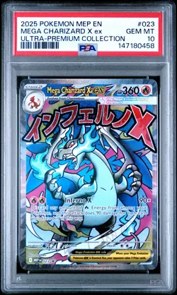 PSA 10 Mega Charizard X EX 023 Ultra-premium Collection Pokemon PSA - Image 1