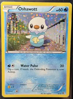 OSHAWOTT #4 - 2011 POKEMON MCDONALD'S COLLECTION PROMO (HOLO) - MP - Image 1