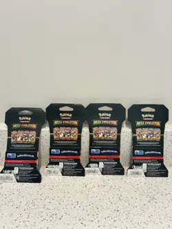 (4) pokemon tcg mega evolution sleeved booster pack - Image 4