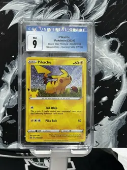 PIKACHU - SWSH039 - Graded CGC 9 - SW&SH GENERAL MILLS PROMO - Pokemon Card - Image 1