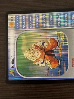 Krillin Limited Holo Foil Rare DBZ CCG Card 154 LV1 Dragon Ball Z Score TCG - Image 4