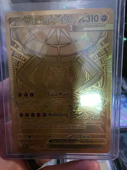Pokemon Perfect Order Mega Zygarde Ex Gold - Image 1