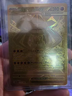 Pokemon Perfect Order Mega Zygarde Ex Gold - Image 3