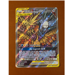 Pokemon Moltres & Zapdos & Articuno GX SM210 TAG TEAM Promo Holo Eng 2019 - Image 1
