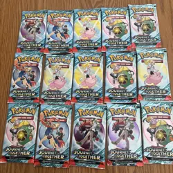 20 Pokemon Journey Together Packs Sealed - Image 1