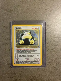 Pokemon TCG Jungle Holo Base Set Snorlax 11/64 - Image 1