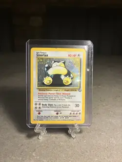 Pokemon TCG Jungle Holo Base Set Snorlax 11/64 - Image 2