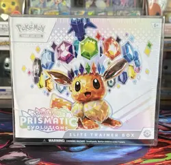Pokemon TCG Scarlet Violet Prismatic Evolutions Elite Trainer Box ETB New Sealed - Image 1