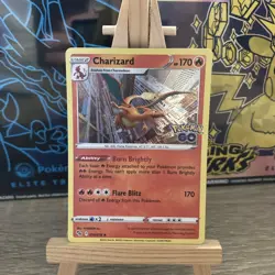 Charizard 010/078 Holo Rare Pokemon GO Pokemon Holo Near Mint - Image 1