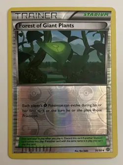 Forest Of Giant Plants 74/98 Pokemon TCG XY Ancient Origins Reverse Holo LP - Image 1