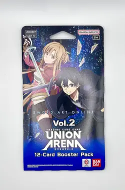 Union Arena TCG English EX08BT Sword Art Online Vol.2 Sealed Booster Pack- 5 LOT - Image 2