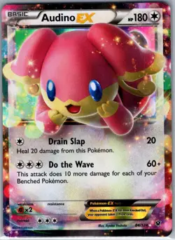 Audino EX 84/124 XY - Fates Collide - Pokemon Card - NM - Image 1