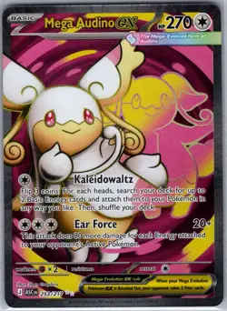 Mega Audino ex 253/217 ME: Ascended Heroes - Pokemon Card - NM - Image 1