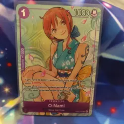 One Piece Promotion Cards #OP05-062 O-Nami (Illustration Box Vol.1) - Image 1